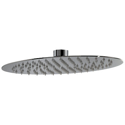 Abode Storm Oval Showerhead, 34 x 22cm Abode Storm Oval Showerhead, 34 x 22cm